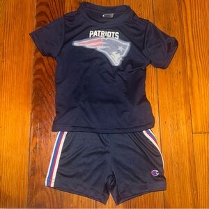 New England Patriots Super Bowl Toddler Athletic Set